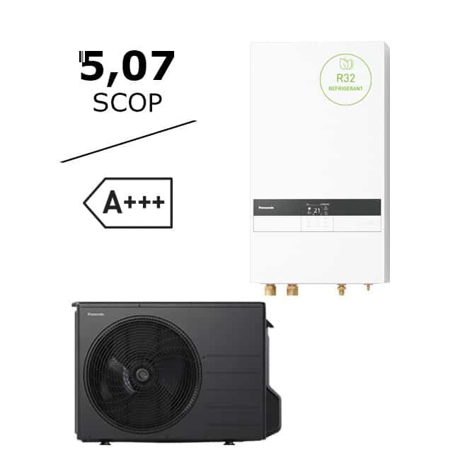 Tepelné čerpadlo PANASONIC AQUAREA HP KIT-WC09K3E5 9,0kW